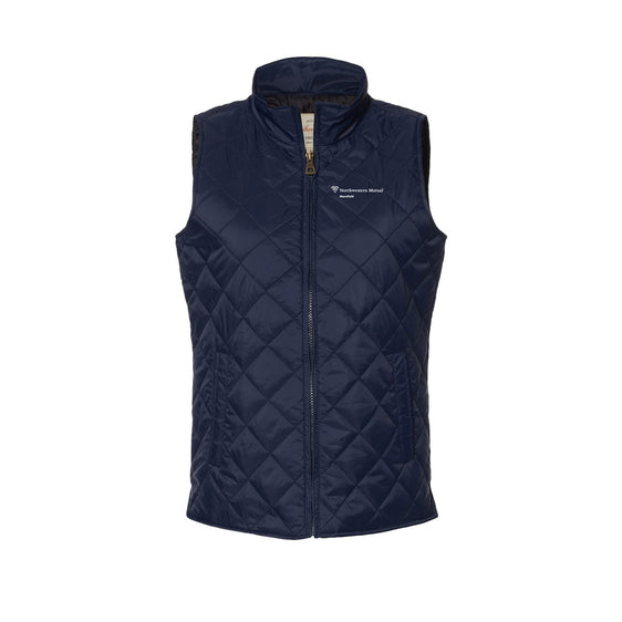 Northwestern Mutual Mansfield - Women's Vintage Diamond Quilted Vest