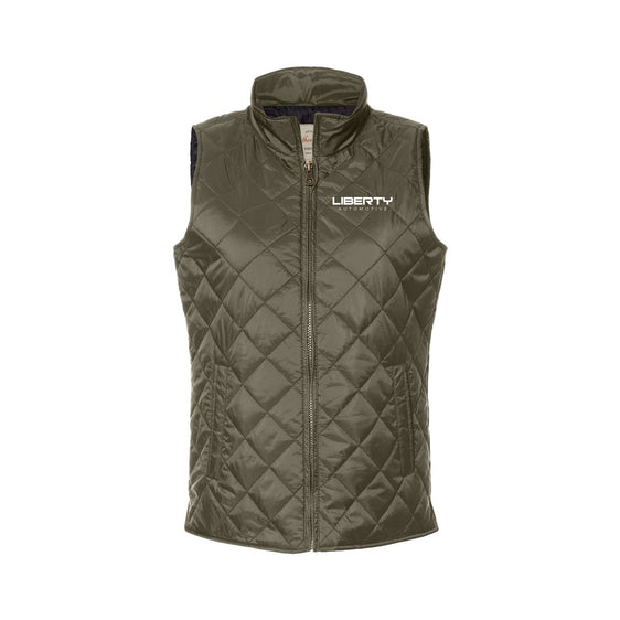 Liberty Automotive - Weatherproof - Women's Vintage Diamond Quilted Vest