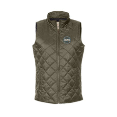 CCAO - Women's Vintage Diamond Quilted Vest
