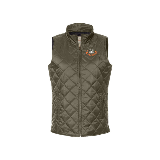 SVG Chevrolet - Weatherproof - Women's Vintage Diamond Quilted Vest