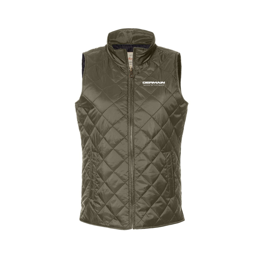 Germain Mazda of Columbus - Women's Vintage Diamond Quilted Vest