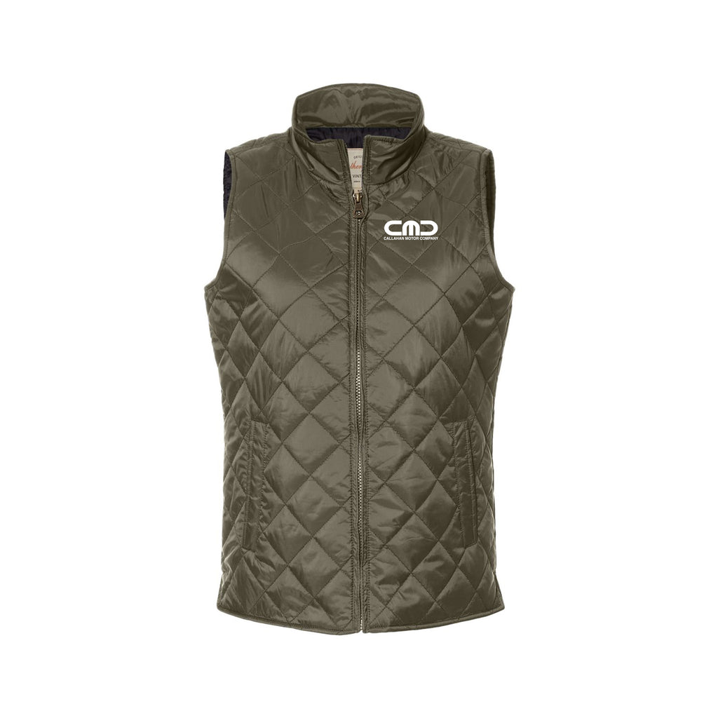 Callahan Motor Company - Weatherproof - Women's Vintage Diamond Quilted Vest