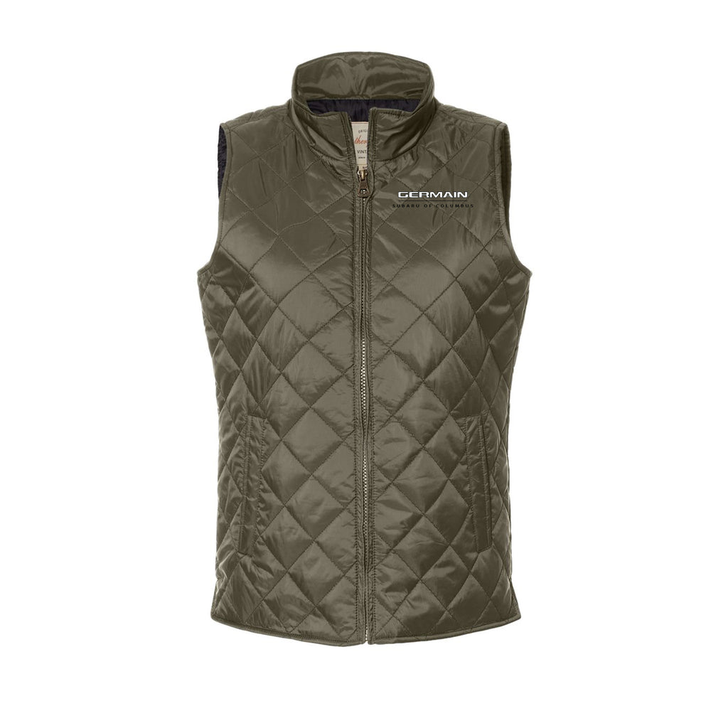 Germain of Subaru - Weatherproof - Women's Vintage Diamond Quilted Vest