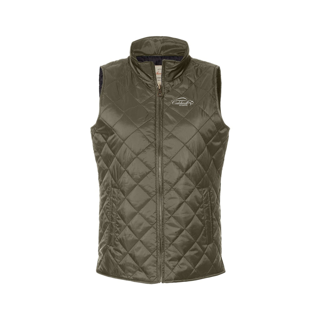 Bob Caldwell Automotive - Weatherproof - Women's Vintage Diamond Quilted Vest