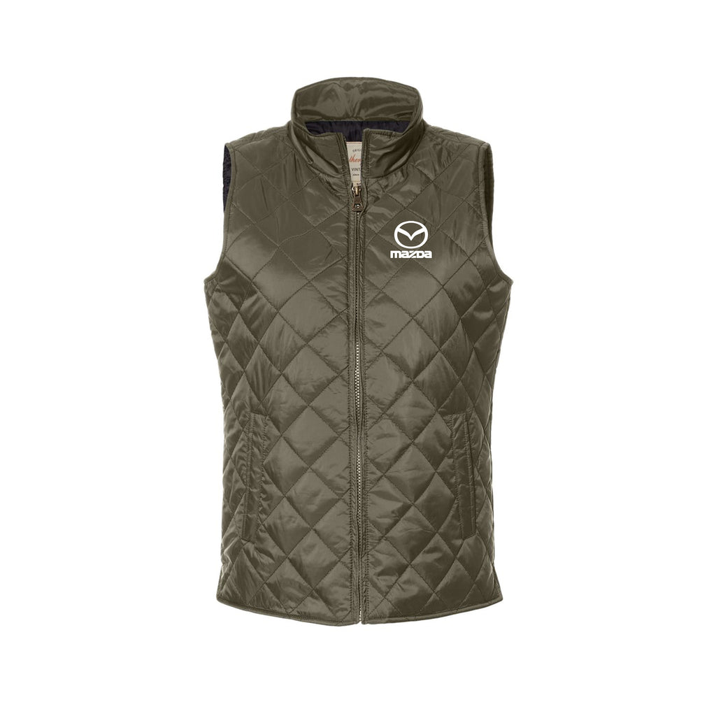Germain Mazda of Columbus - Women's Vintage Diamond Quilted Vest