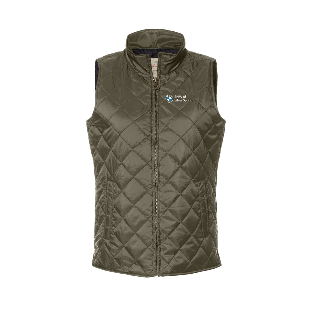 BMW of Silver Spring - Women's Vintage Diamond Quilted Vest