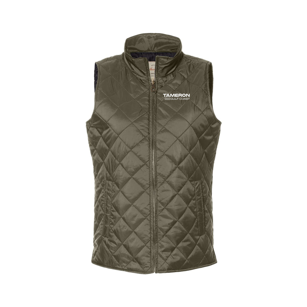 Tameron Subaru - Weatherproof - Women's Vintage Diamond Quilted Vest