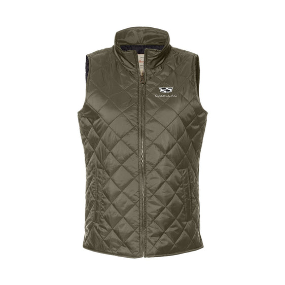 Otto Cadillac - Women's Vintage Diamond Quilted Vest