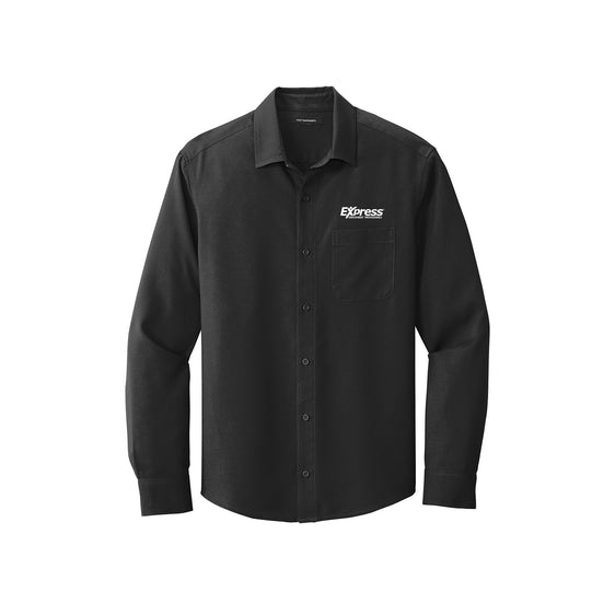 Express - Port Authority ® Long Sleeve Performance Staff Shirt