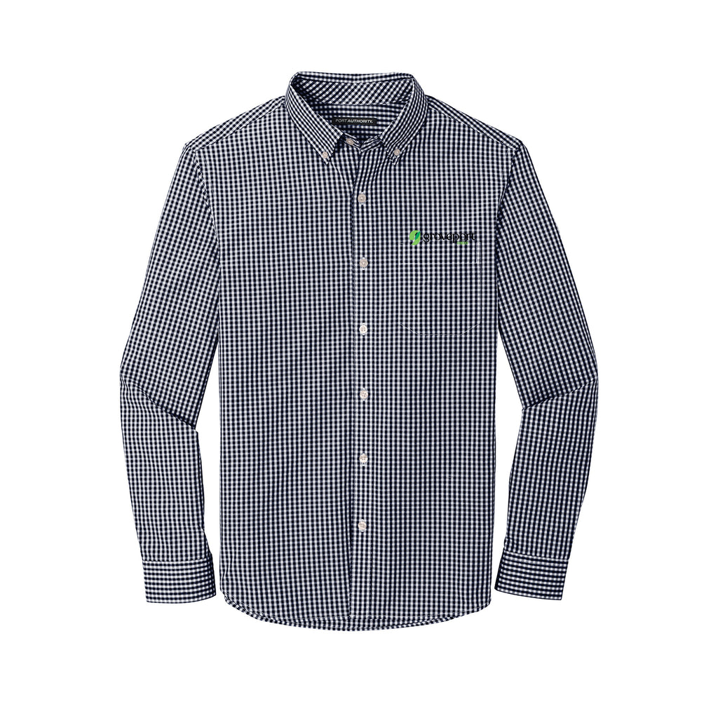 Groveport Municipal - Port Authority ® Broadcloth Gingham Easy Care Shirt