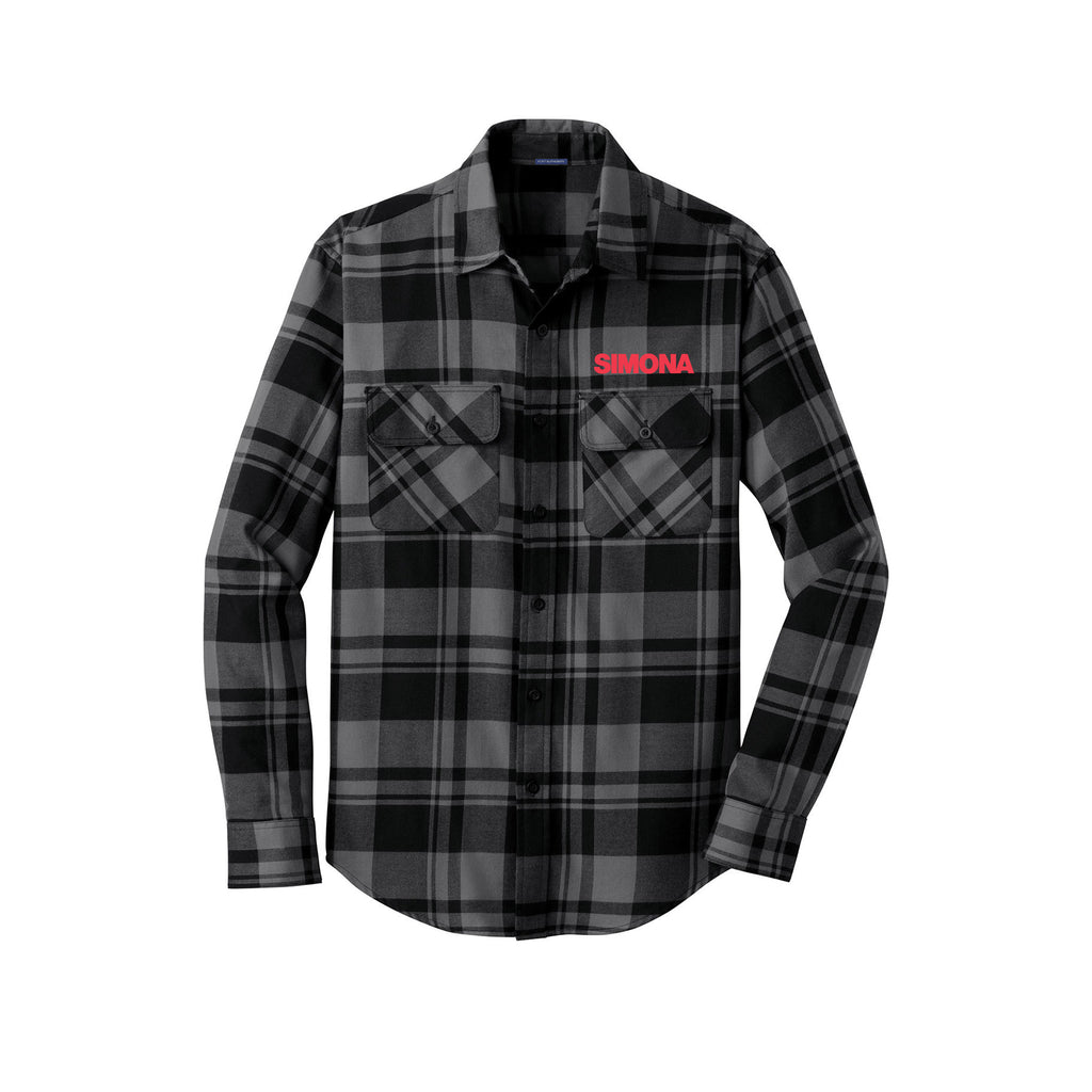 Simona - Port Authority Plaid Flannel Shirt