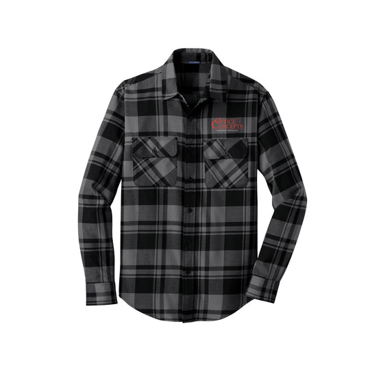 Office Concepts - Port Authority® Plaid Flannel Shirt