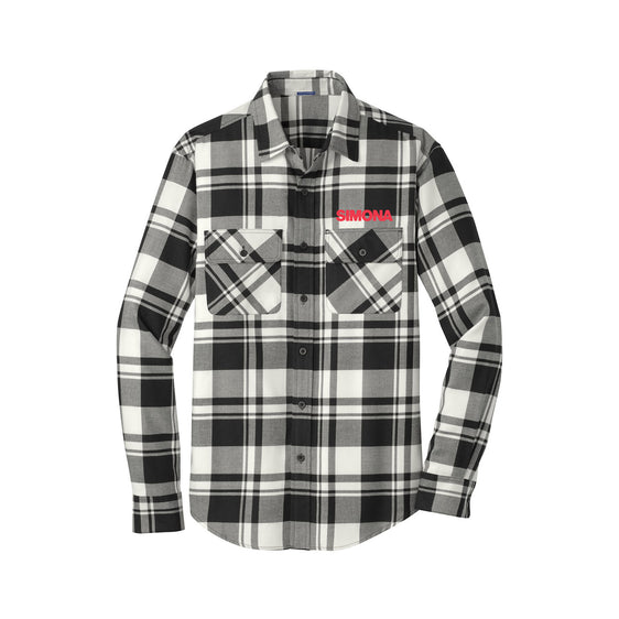 Simona - Port Authority Plaid Flannel Shirt