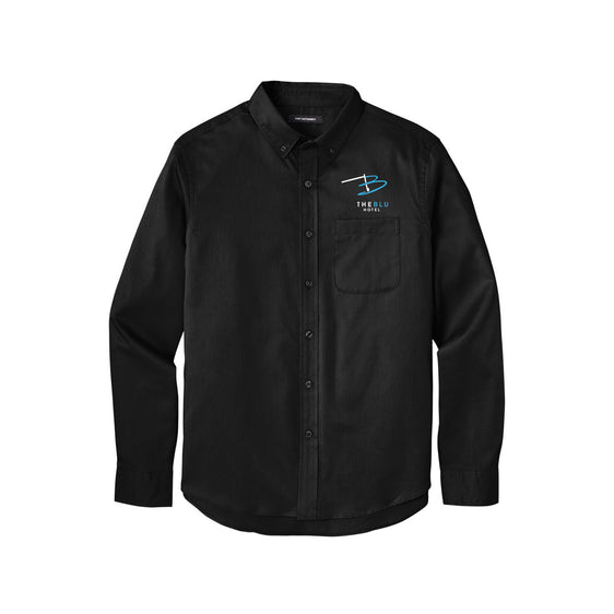 The Blu Hotel - Port Authority® Long Sleeve SuperPro React™ Twill Shirt