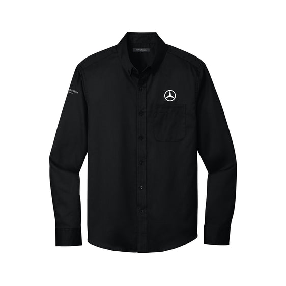 Mercedes-Benz of Easton - Port Authority® Long Sleeve SuperPro React™ Twill Shirt