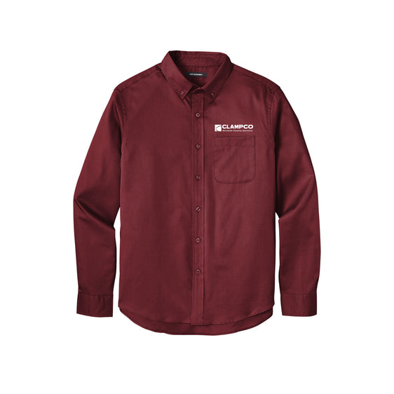 Clampco - Port Authority® Long Sleeve SuperPro React™ Twill Shirt