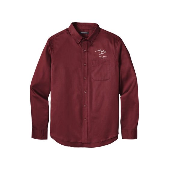 The Blu Hotel - Port Authority® Long Sleeve SuperPro React™ Twill Shirt