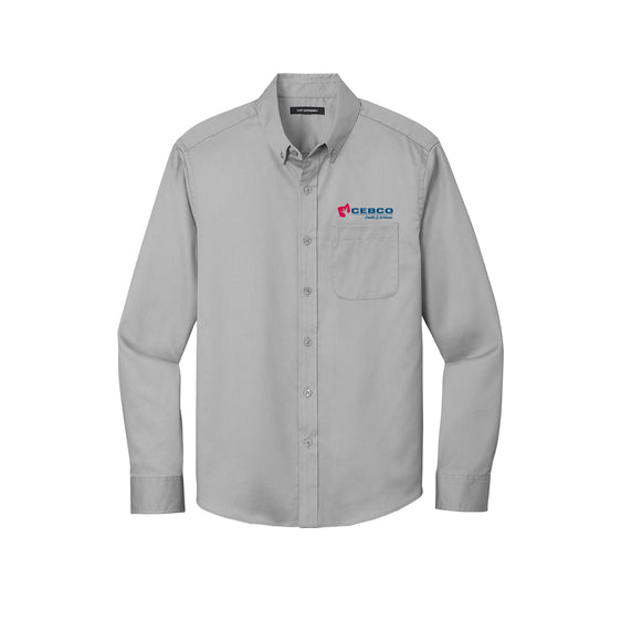 CEBCO - Port Authority® Long Sleeve SuperPro React™ Twill Shirt