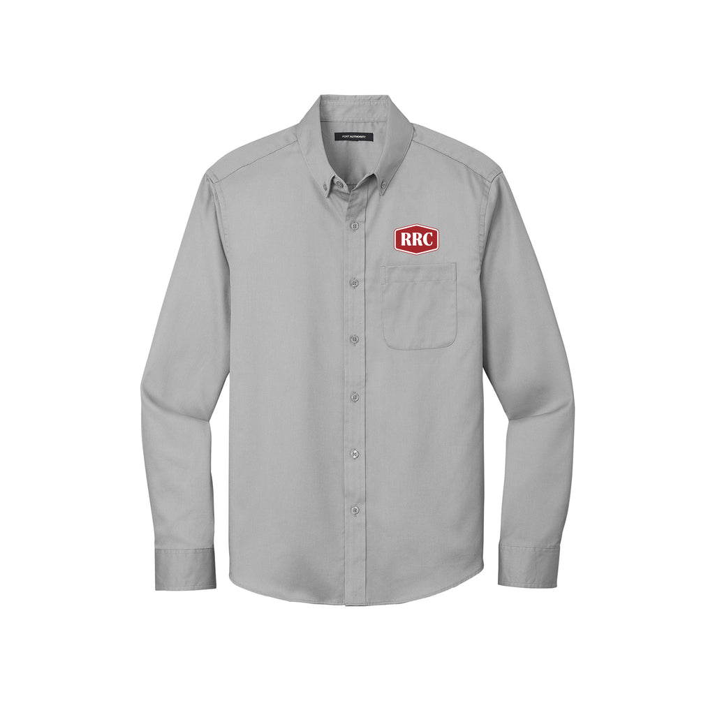 Rowdy Red Construction - Port Authority® Long Sleeve SuperPro React™ Twill Shirt