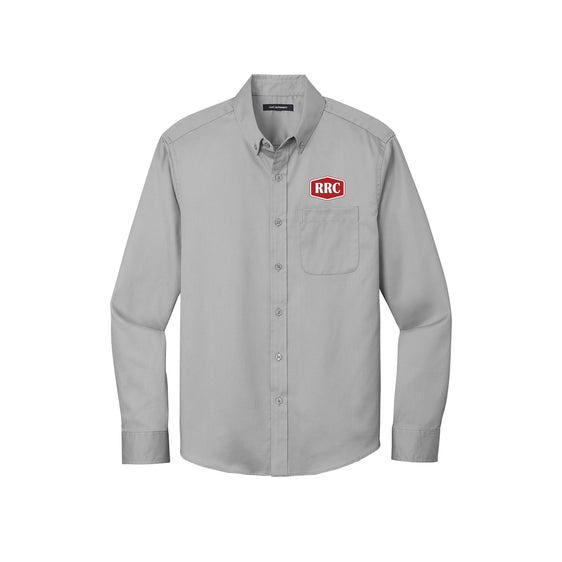 Rowdy Red Construction - Port Authority® Long Sleeve SuperPro React™ Twill Shirt