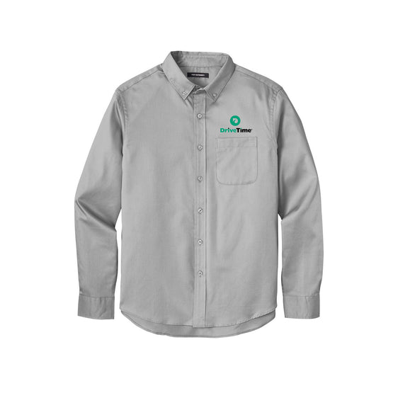 Drive Time - Port Authority® Long Sleeve SuperPro React™ Twill Shirt