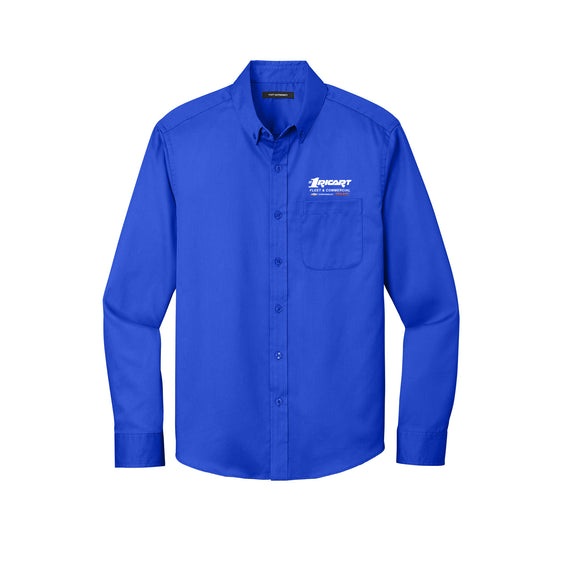 Ricart CBG Fleet - Port Authority Long Sleeve SuperPro React Twill Shirt