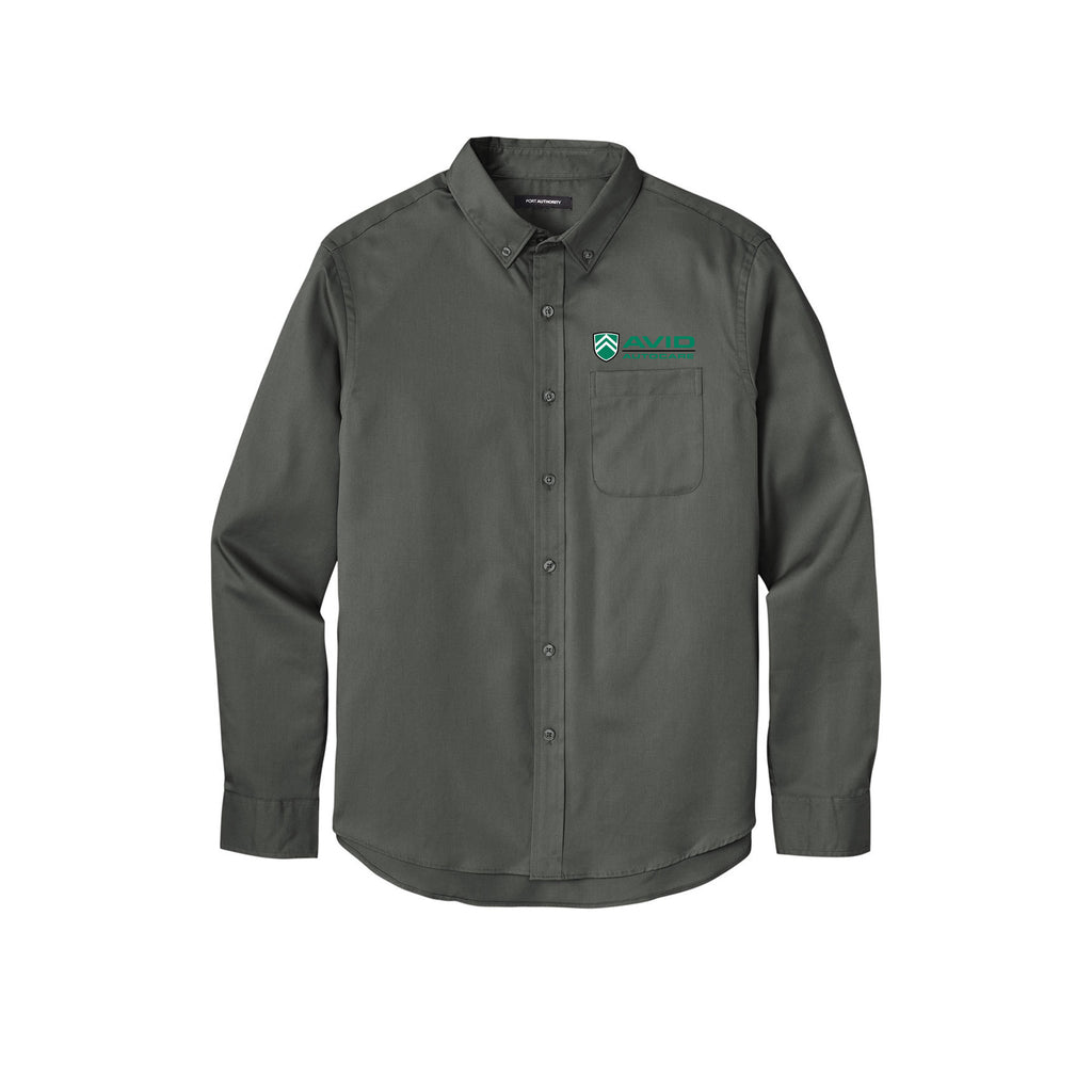 Avid Autocare - Port Authority® Long Sleeve SuperPro React™ Twill Shirt