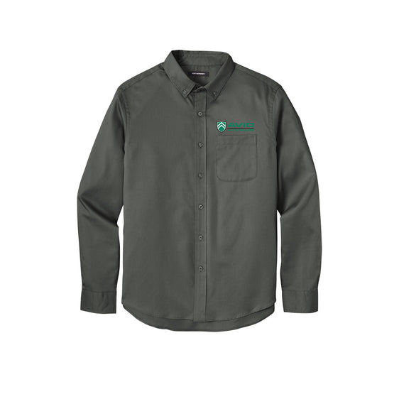 Avid Autocare - Port Authority® Long Sleeve SuperPro React™ Twill Shirt