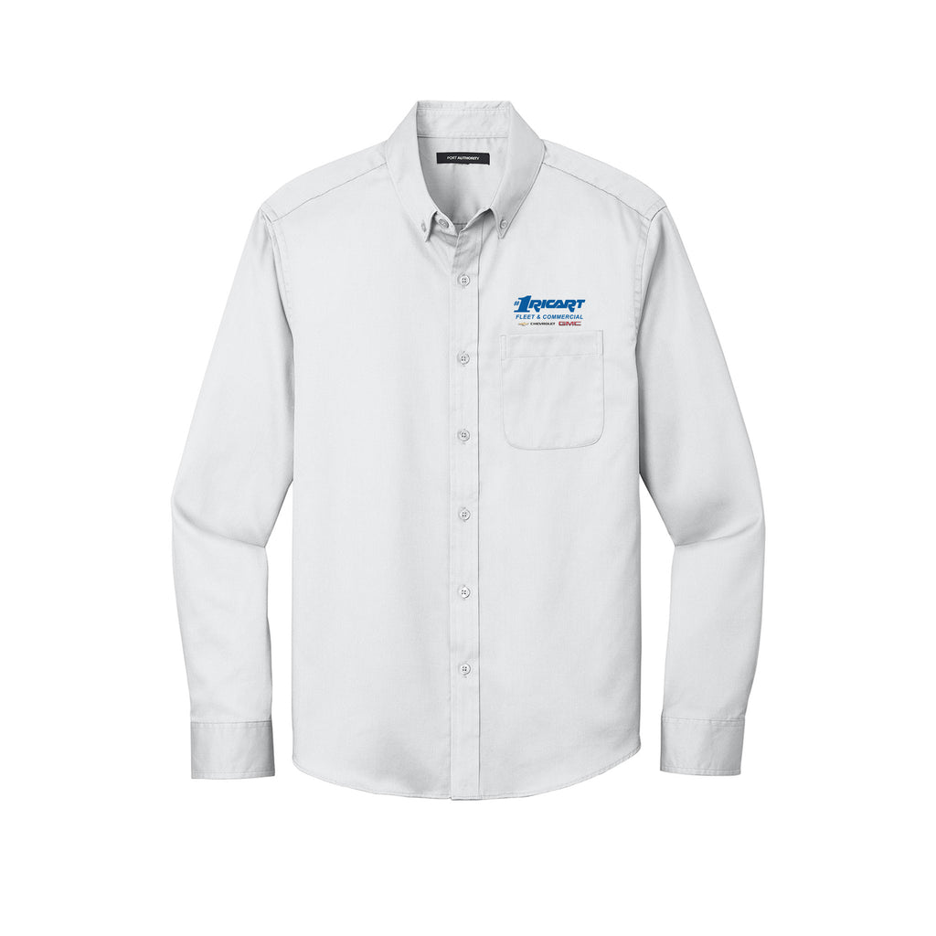 Ricart CBG Fleet - Port Authority Long Sleeve SuperPro React Twill Shirt