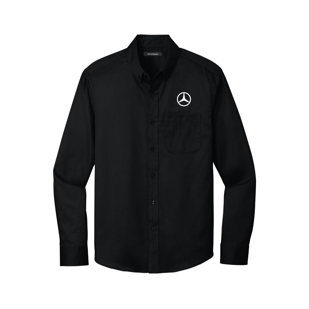 Mercedes North - Port Authority® Long Sleeve SuperPro React™ Twill Shirt