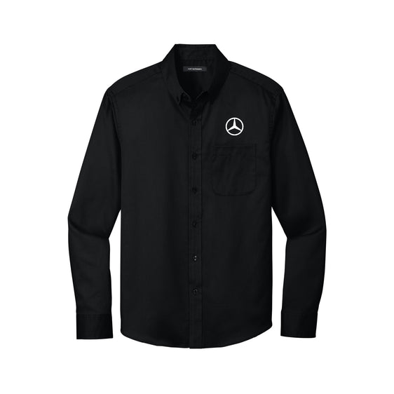 Mercedes North - Port Authority® Long Sleeve SuperPro React™ Twill Shirt