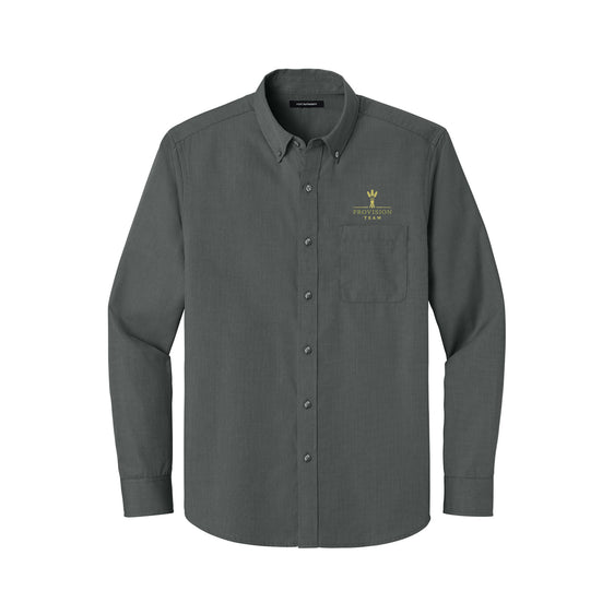 Provision Team - Port Authority® Long Sleeve Nailhead Easy Care Shirt