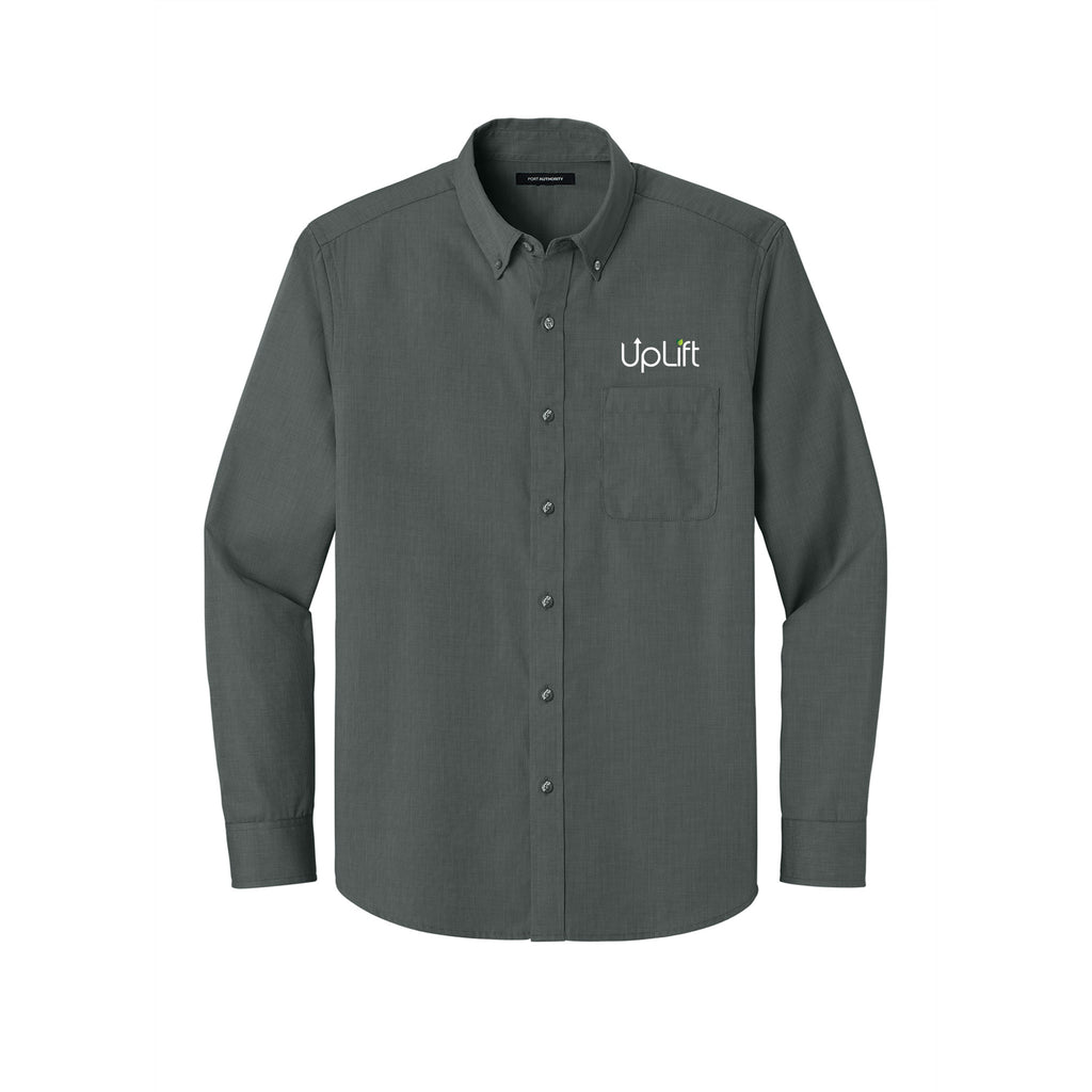 Up Lift - Port Authority® Long Sleeve Nailhead Easy Care Shirt