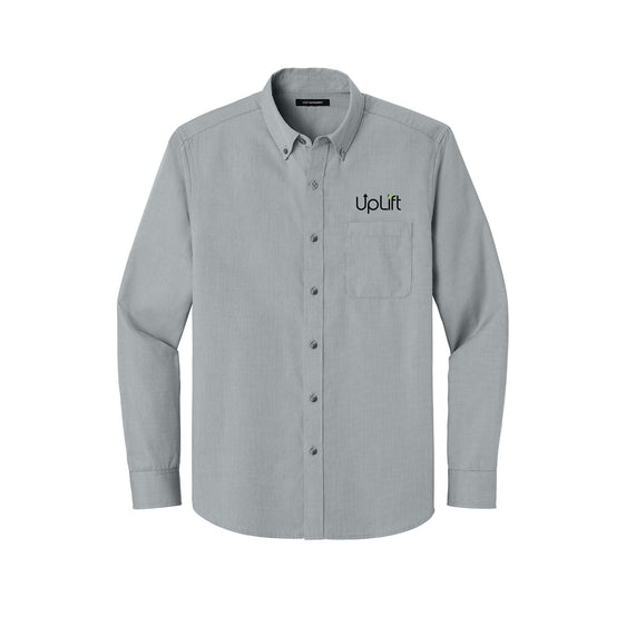 Up Lift - Port Authority® Long Sleeve Nailhead Easy Care Shirt