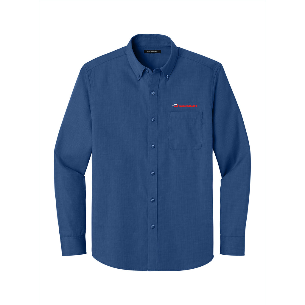 Chesrown of Sidney - Port Authority® Long Sleeve Nailhead Easy Care Shirt