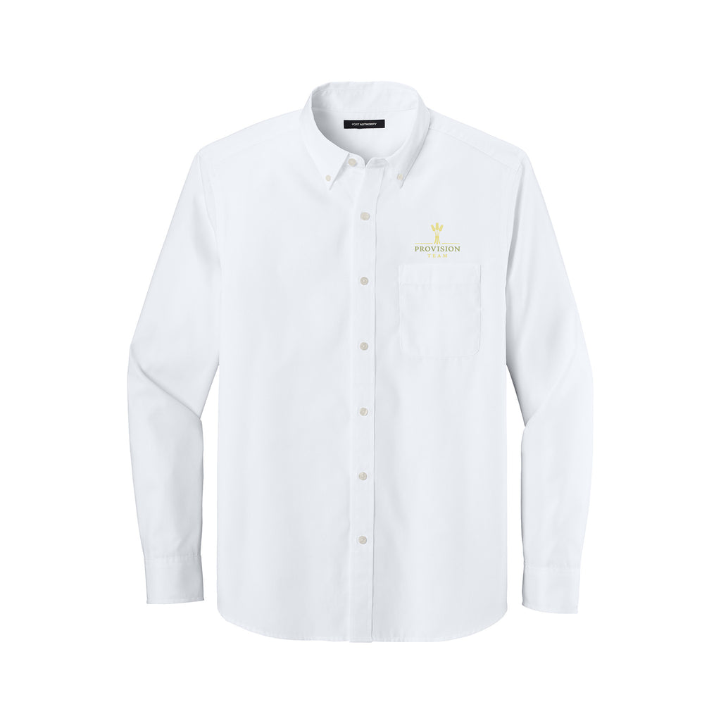 Provision Team - Port Authority® Long Sleeve Nailhead Easy Care Shirt