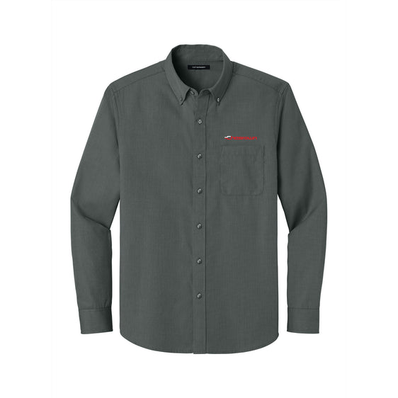 Chesrown of Sidney - Port Authority® Long Sleeve Nailhead Easy Care Shirt