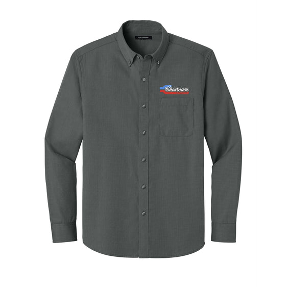 Chesrown of Sidney - Port Authority® Long Sleeve Nailhead Easy Care Shirt