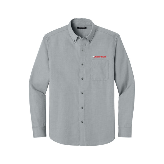 Chesrown of Sidney - Port Authority® Long Sleeve Nailhead Easy Care Shirt
