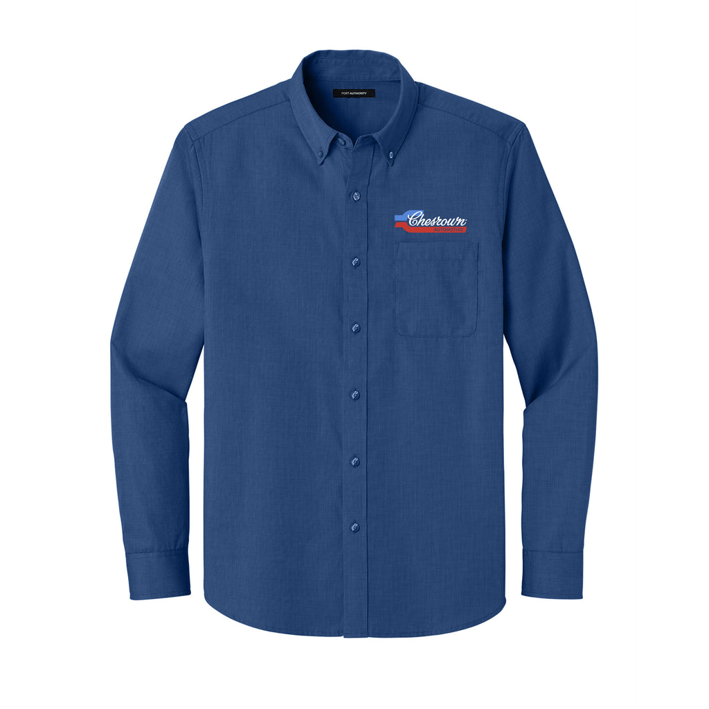 Chesrown of Sidney - Port Authority® Long Sleeve Nailhead Easy Care Shirt