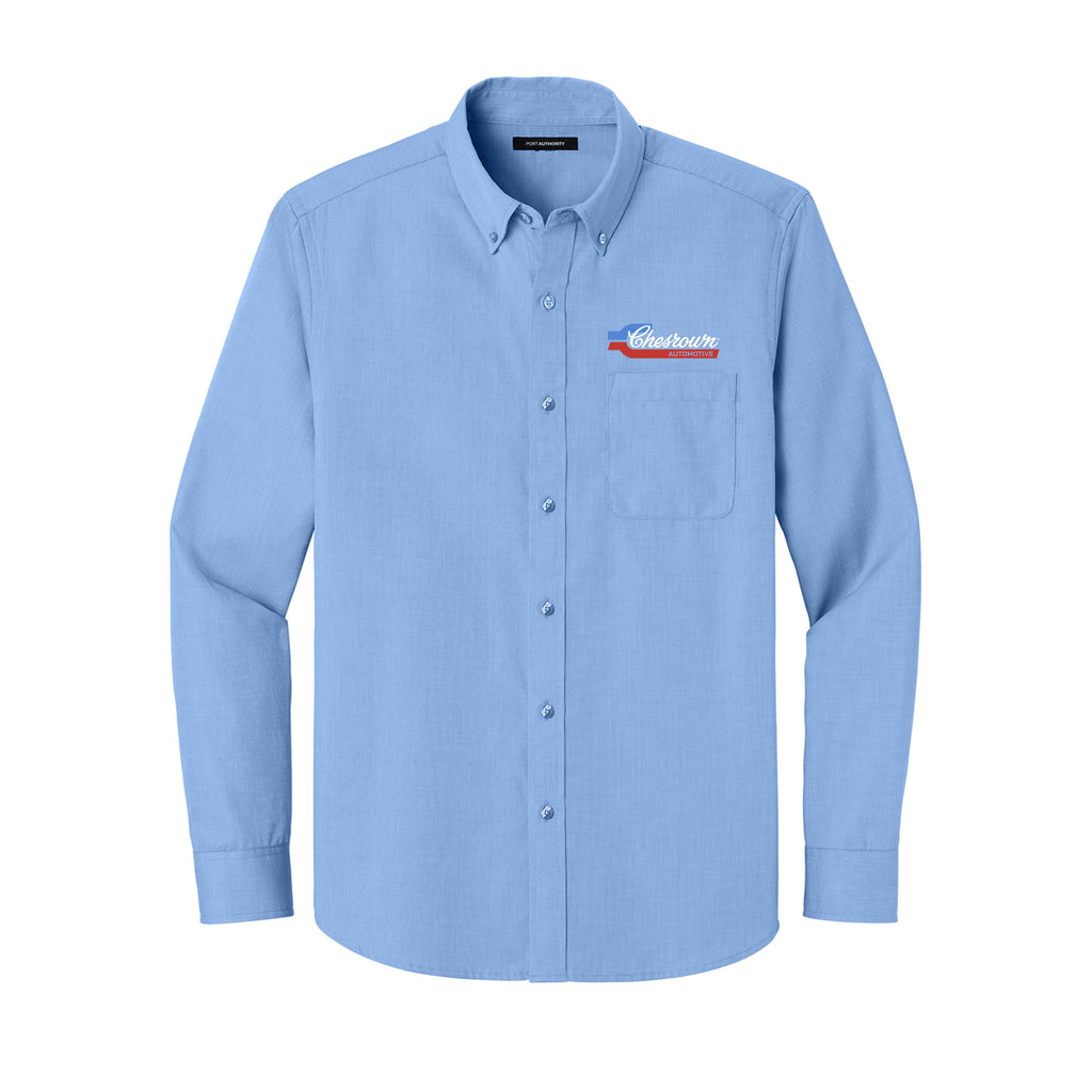Chesrown of Sidney - Port Authority® Long Sleeve Nailhead Easy Care Shirt