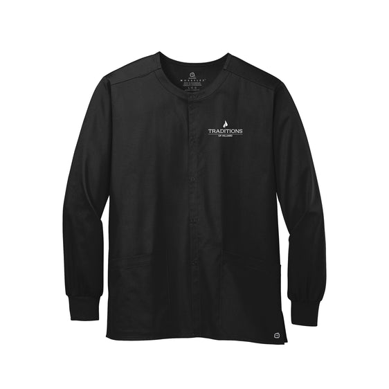 Traditions of Hilliard - Wink® Unisex WorkFlex Snap-Front Scrub Jacket
