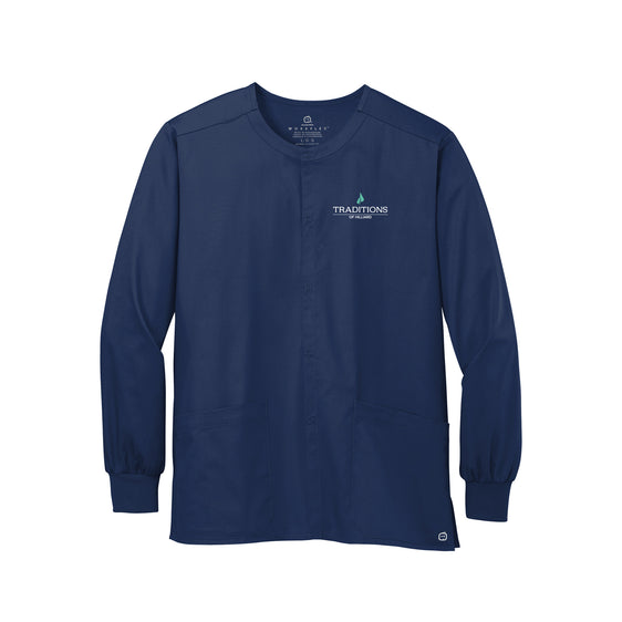 Traditions of Hilliard - Wink® Unisex WorkFlex Snap-Front Scrub Jacket