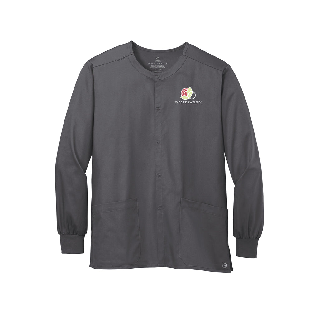 Westerwood - NURSING TEAM - Wink® Unisex WorkFlex Snap-Front Scrub Jacket
