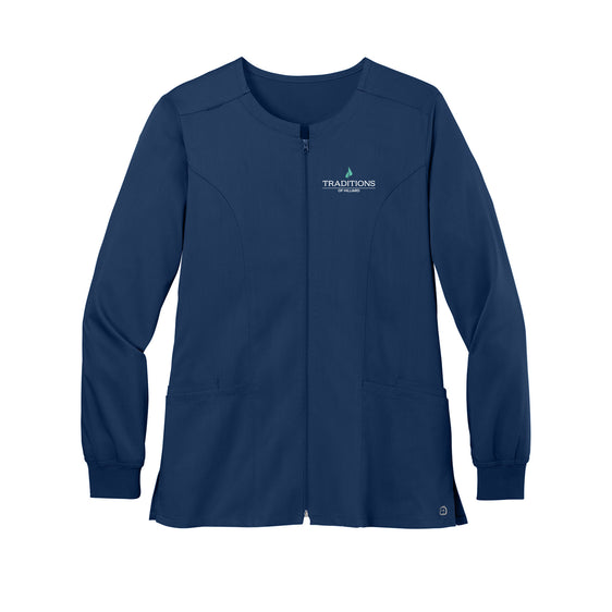 Traditions of Hilliard - Wink® Women’s Premiere Flex™ Full-Zip Scrub Jacket