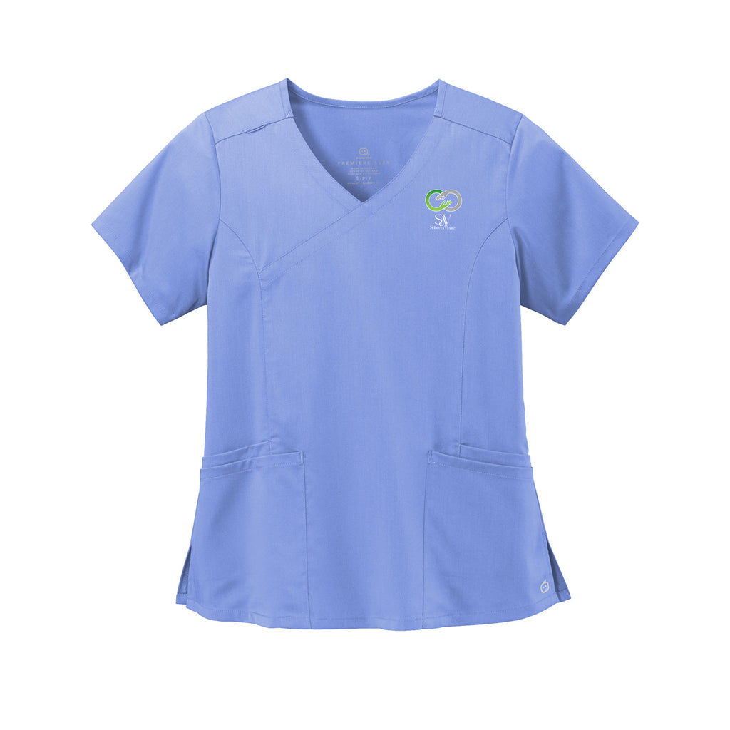 Solace at Vivians - Wink® Women’s Premiere Flex™ Mock Wrap Top