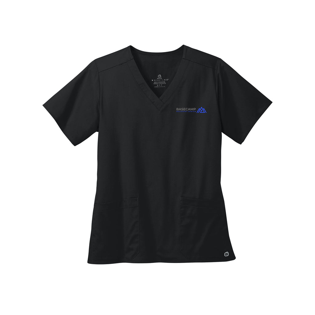 Basecamp Recovery Center - Wink® Women’s WorkFlex™ V-Neck Top