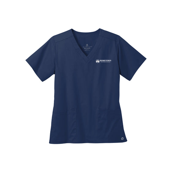 Hometown Veterinary - WonderWink® Women’s WorkFlex™ V-Neck Top