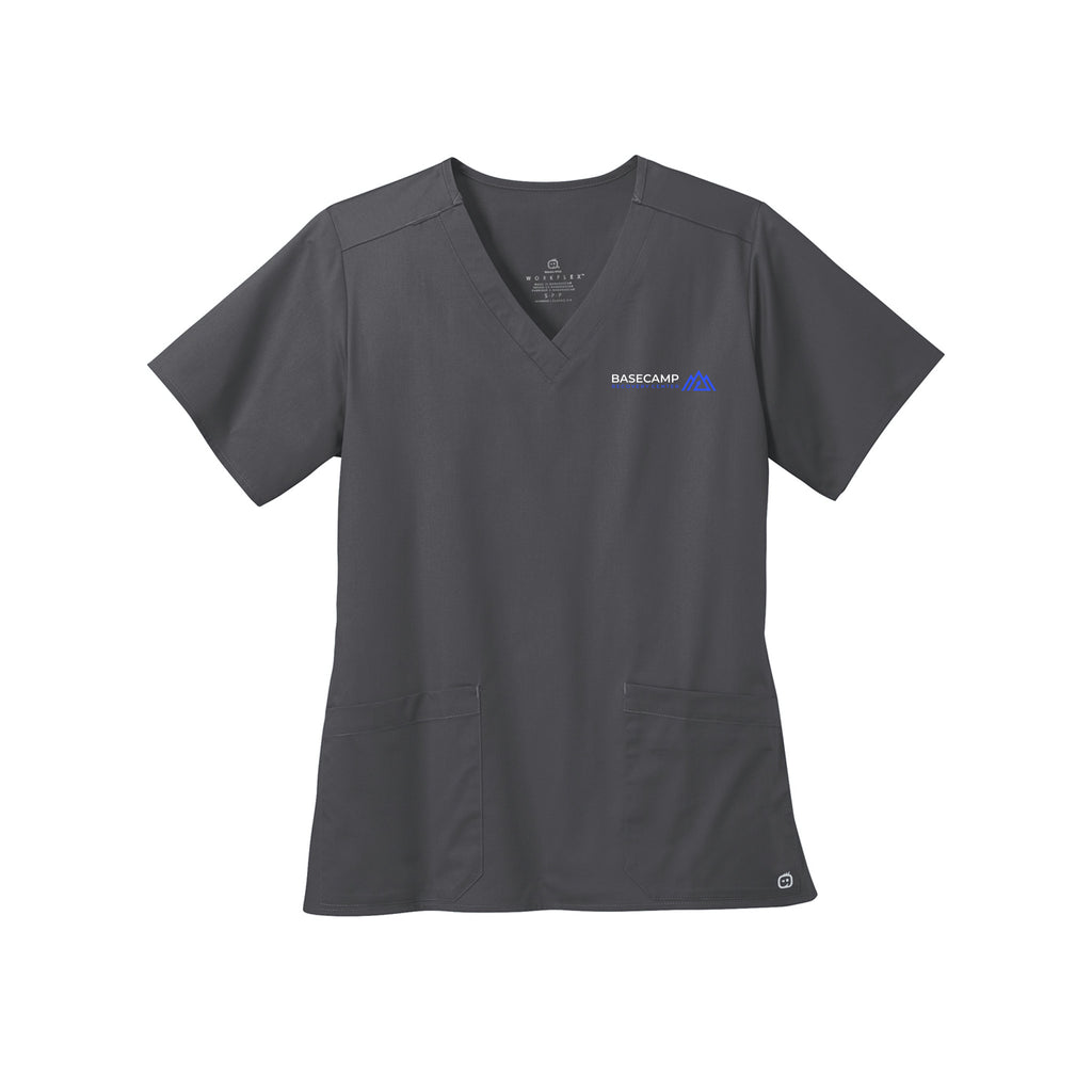 Basecamp Recovery Center - Wink® Women’s WorkFlex™ V-Neck Top