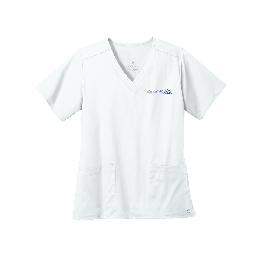 Basecamp Recovery Center - Wink® Women’s WorkFlex™ V-Neck Top